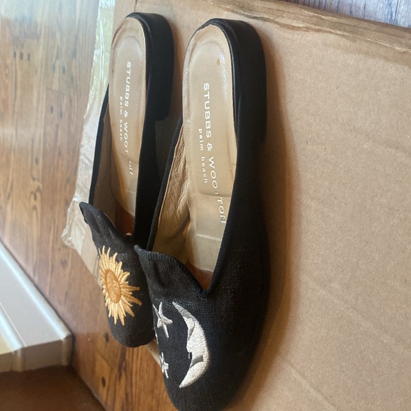 Stubbs & Wootton size 6 needlepoint slides. - Picture 3 of 8